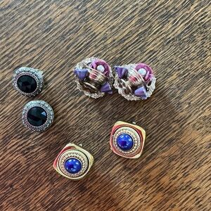 Elegant Multicolor Earrings Set